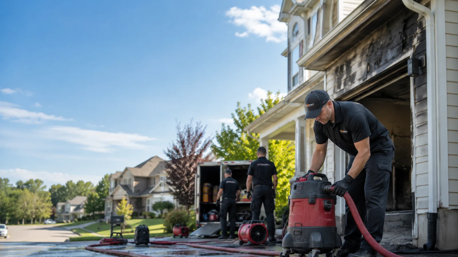Fire And Smoke Damage Restoration in Many, LA near me
